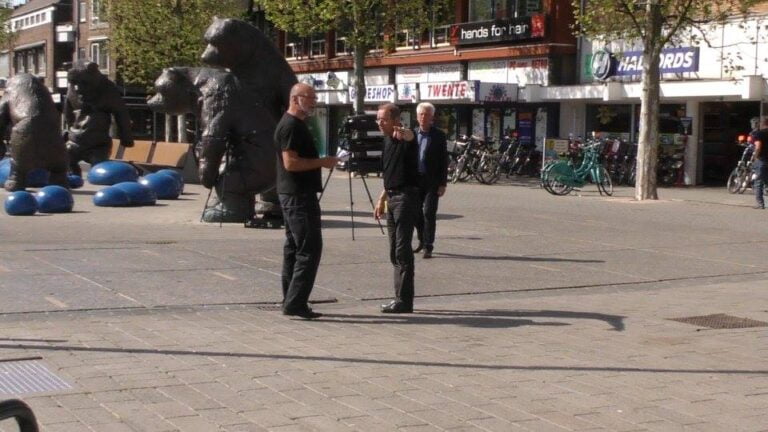 Thijo Alfons Rein op de markt